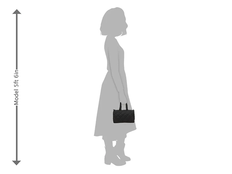 Diamond Quilted Tote