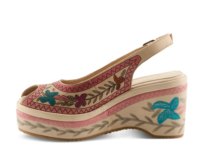 Art De Vivre Platform Sandal