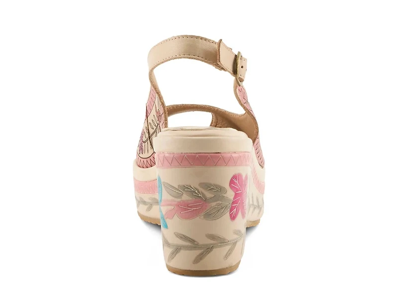 Art De Vivre Platform Sandal