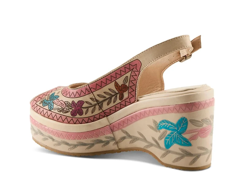 Art De Vivre Platform Sandal