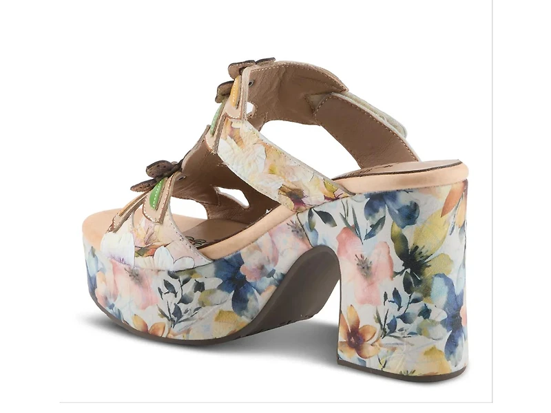 Ballof Fire Platform Sandal