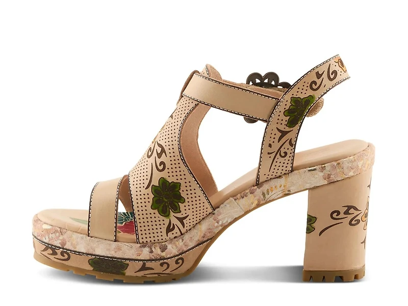 Jaw Drop Platform Sandal