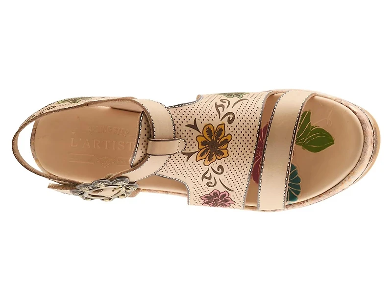 Jaw Drop Platform Sandal