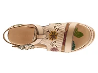 Jaw Drop Platform Sandal