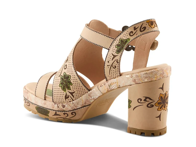 Jaw Drop Platform Sandal