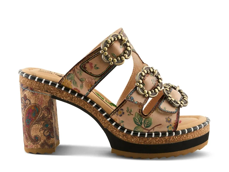 Mile Marker Platform Sandal