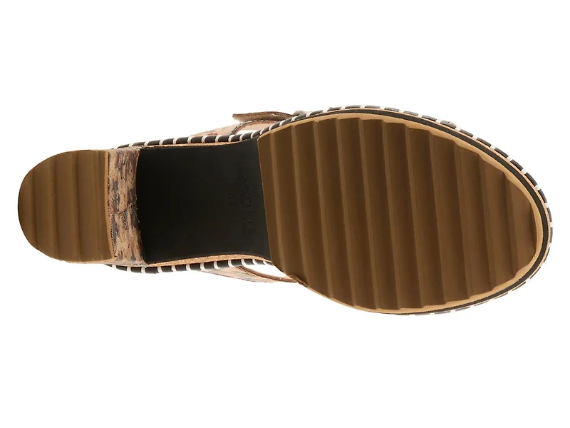 Mile Marker Platform Sandal