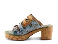 Tee Timer Platform Sandal