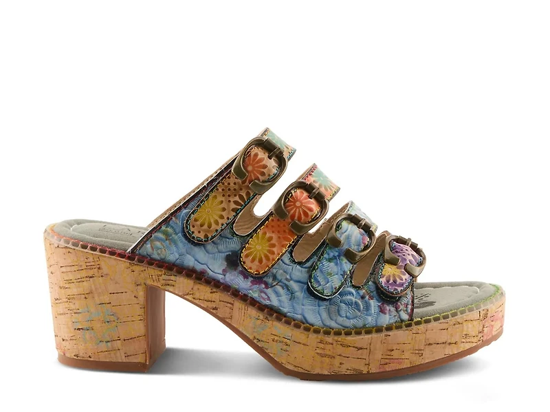 Tee Timer Platform Sandal