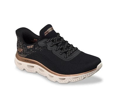 Hands Free Slip-ins BOBS Sport Arc Waves Urban Sparkle Sneaker - Women's