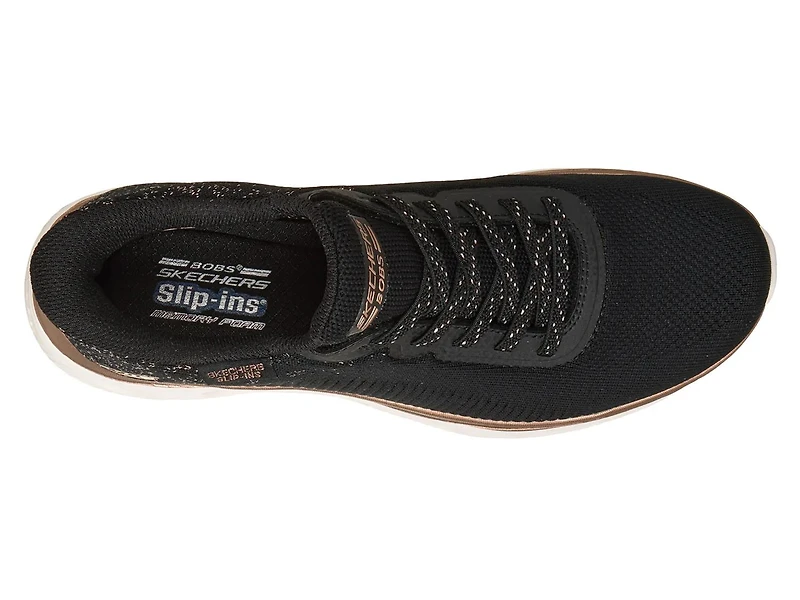 Hands Free Slip-ins BOBS Sport Arc Waves Urban Sparkle Sneaker - Women's