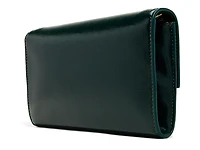 Kira Rose Leather Clutch