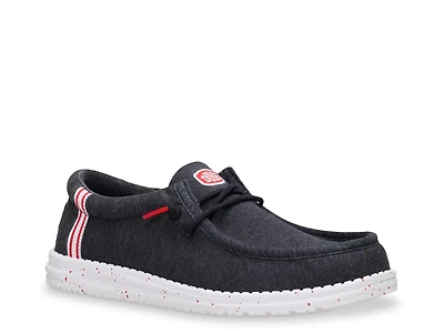 Wally Stretch Jersey Varsity Slip-On