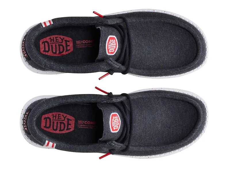 Wally Stretch Jersey Varsity Slip-On