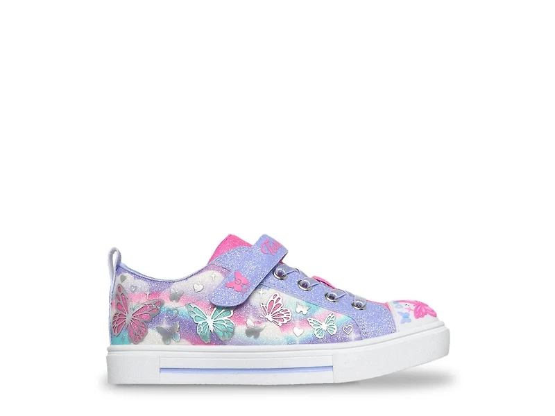 Twinkle Toes Sparks Butterfly Sky Sneaker - Kids'