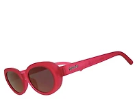 Dancing Through Dimensions Polarized Oval Sunglasses