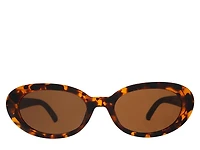 Karaoke Machine Solo Polarized Oval Sunglasses