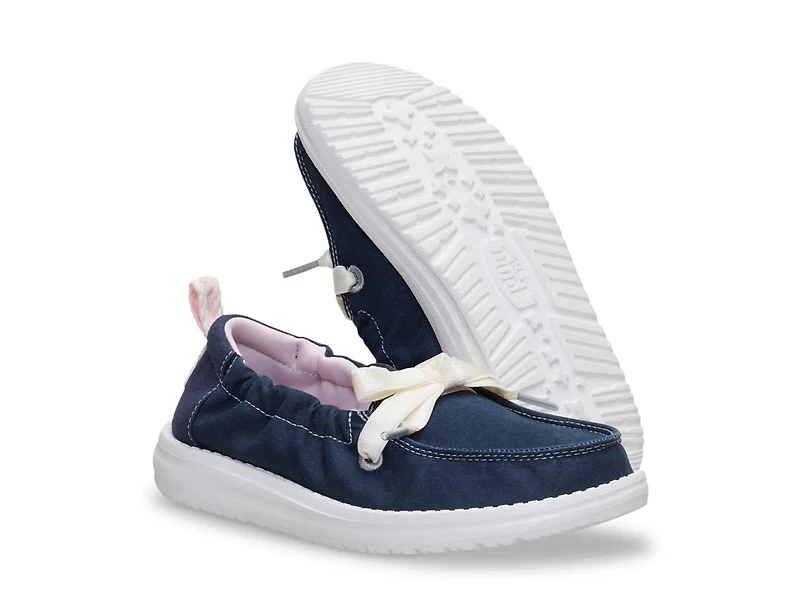 Wendy Port Washed Twill Slip-On