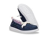 Wendy Port Washed Twill Slip-On