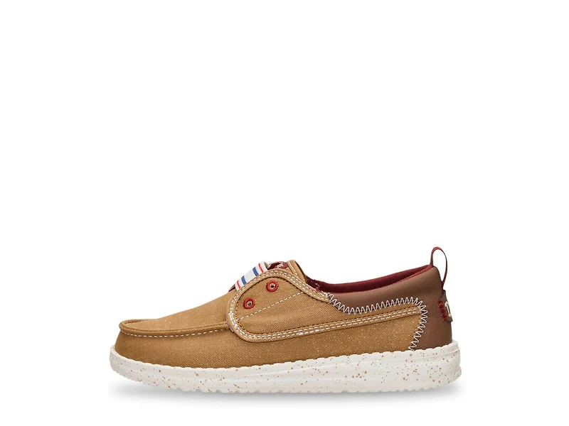 Wally Cru Crafted Varisty Slip-On - Kids'