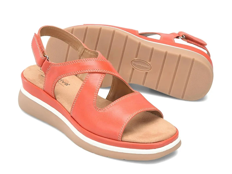 Amethyst Wedge Sandal