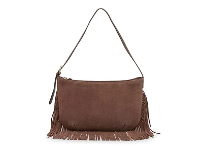 Ivy Suede Shoulder Bag