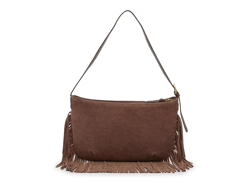 Ivy Suede Shoulder Bag