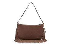 Ivy Suede Shoulder Bag
