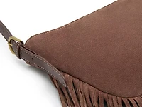 Ivy Suede Shoulder Bag
