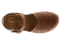 Nougatish Wedge Sandal