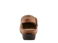 Nougatish Wedge Sandal