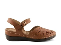 Nougatish Wedge Sandal