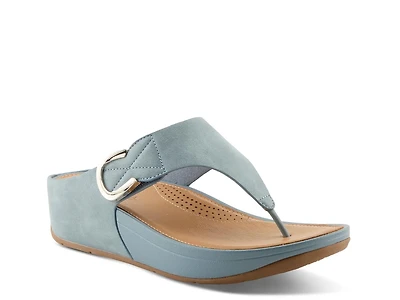 Ocean Front Lux Wedge Sandal