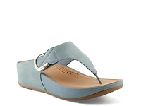 Ocean Front Lux Wedge Sandal