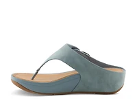 Ocean Front Lux Wedge Sandal
