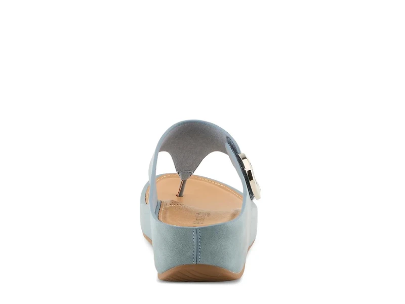 Ocean Front Lux Wedge Sandal