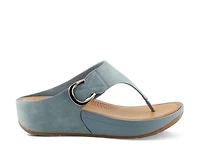 Ocean Front Lux Wedge Sandal