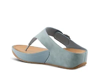 Ocean Front Lux Wedge Sandal