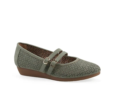 Rivian Mary Jane Wedge Slip-On