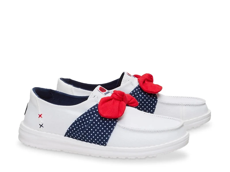 Wendy Bow Americana Stars Slip-On - Women's