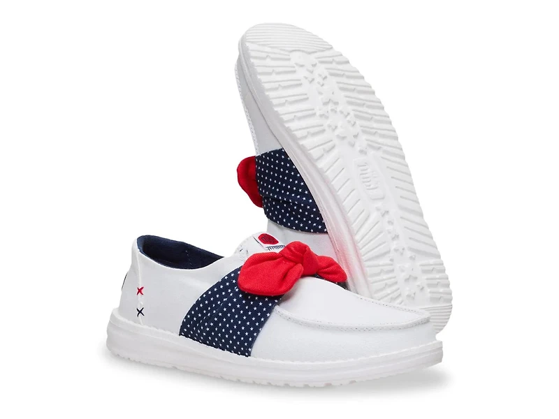 Wendy Bow Americana Stars Slip-On - Women's