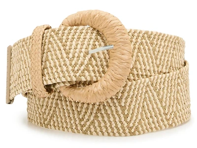 Raffia Women's Stretch Belt