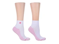 Floral Women's Quarter Ankle Socks - 2 Pack