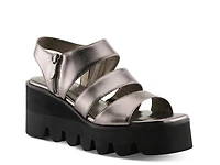 Corrigate Platform Sandal
