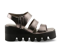 Corrigate Platform Sandal