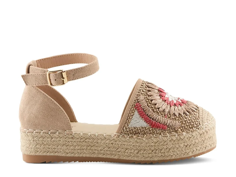 Endlessluv Espadrille Platform Sandal
