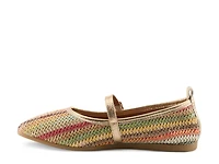 Interweaved Mary Jane Flat