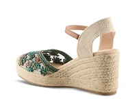 Queridita Espadrille Wedge Sandal