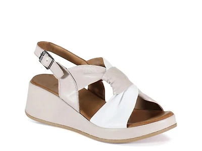 Kala Flower Wedge Sandal