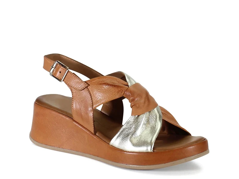 Kala Flower Wedge Sandal